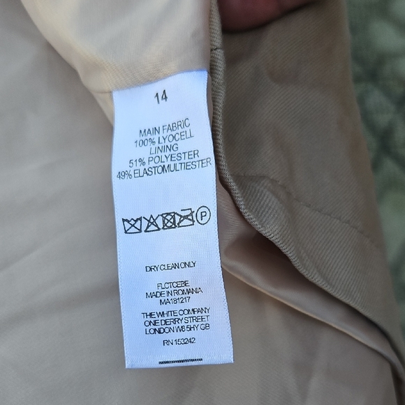 The White Company Beige Trench Coat - Picture 10 of 15